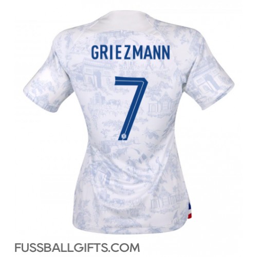 Frankreich Antoine Griezmann #7 Fußballbekleidung Auswärtstrikot Damen WM 2022 Kurzarm